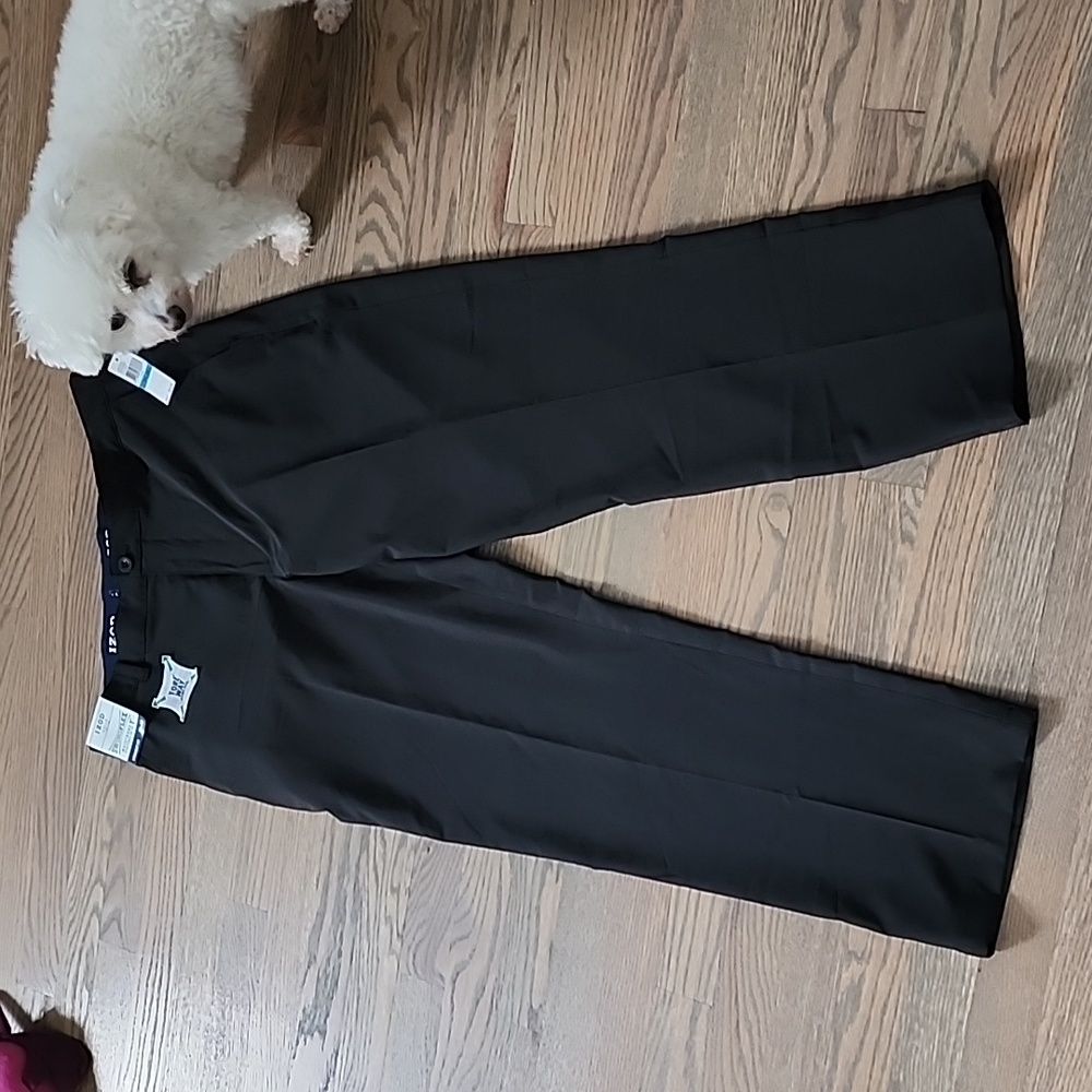 IZOD MENS SWINGFLEX NEW WITH TAGS PANTS 36X30 black